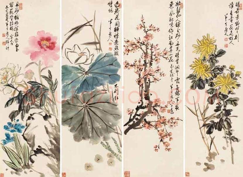 陈半丁作品价格，多少钱一尺？ | 书画知识