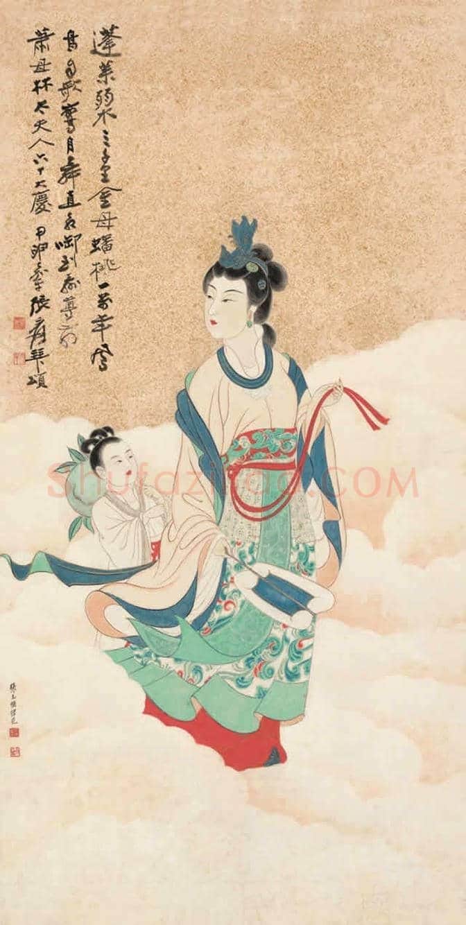 画坛巨匠张大千:创作数百幅《仕女图》 | 书画常识