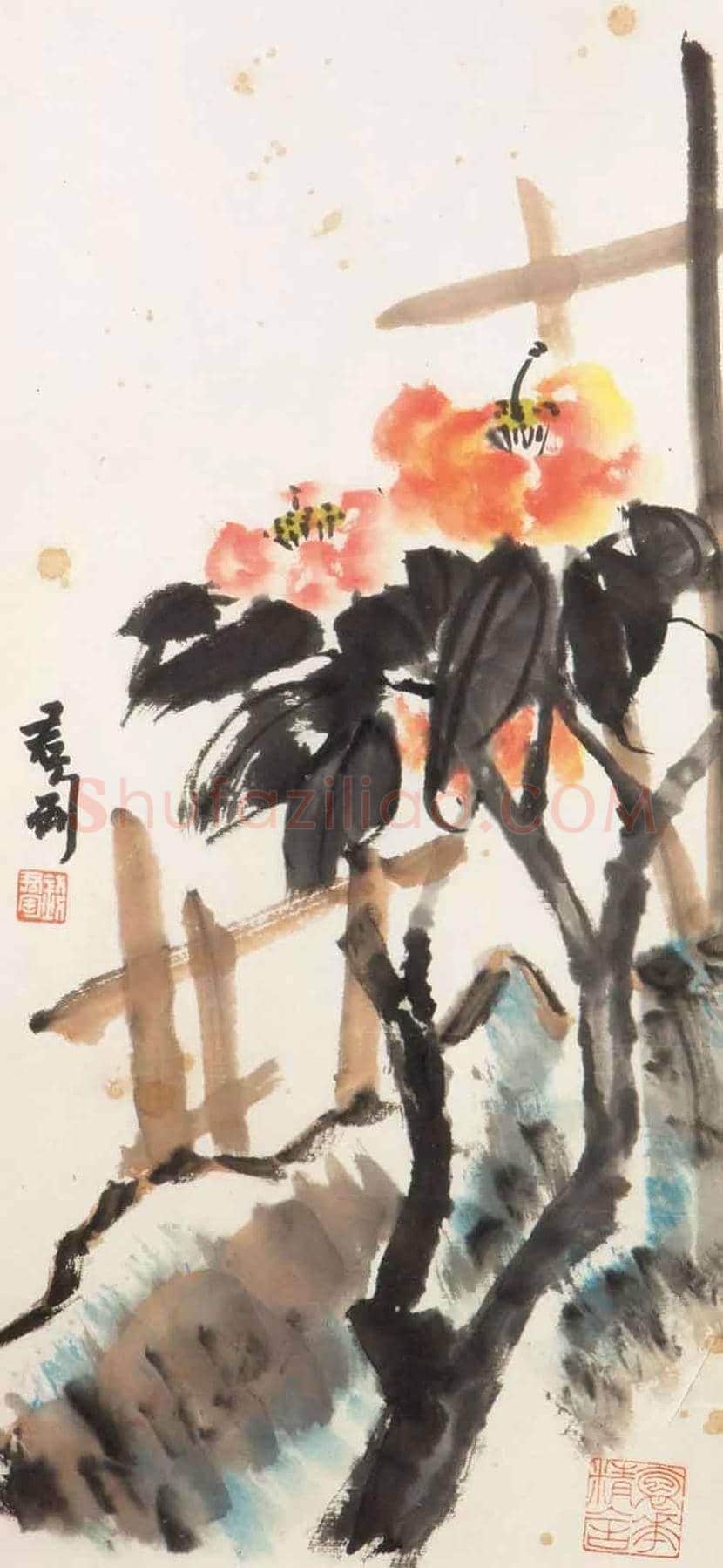 钱君陶作品欣赏 | 书画科普