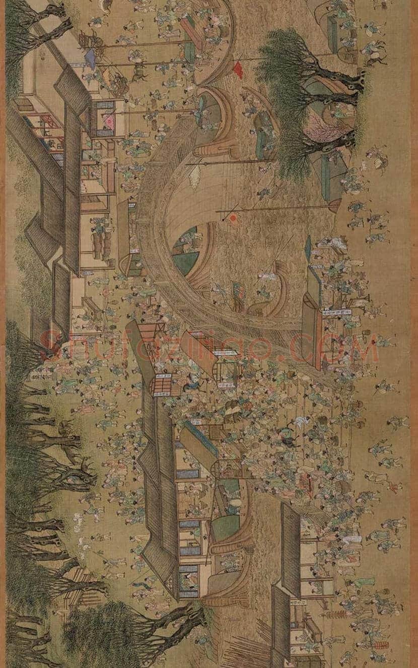 仇英《清明上河图》 欣赏 | 著名国画图片