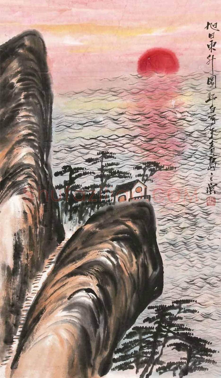 娄师白山水画欣赏 | 书画文摘