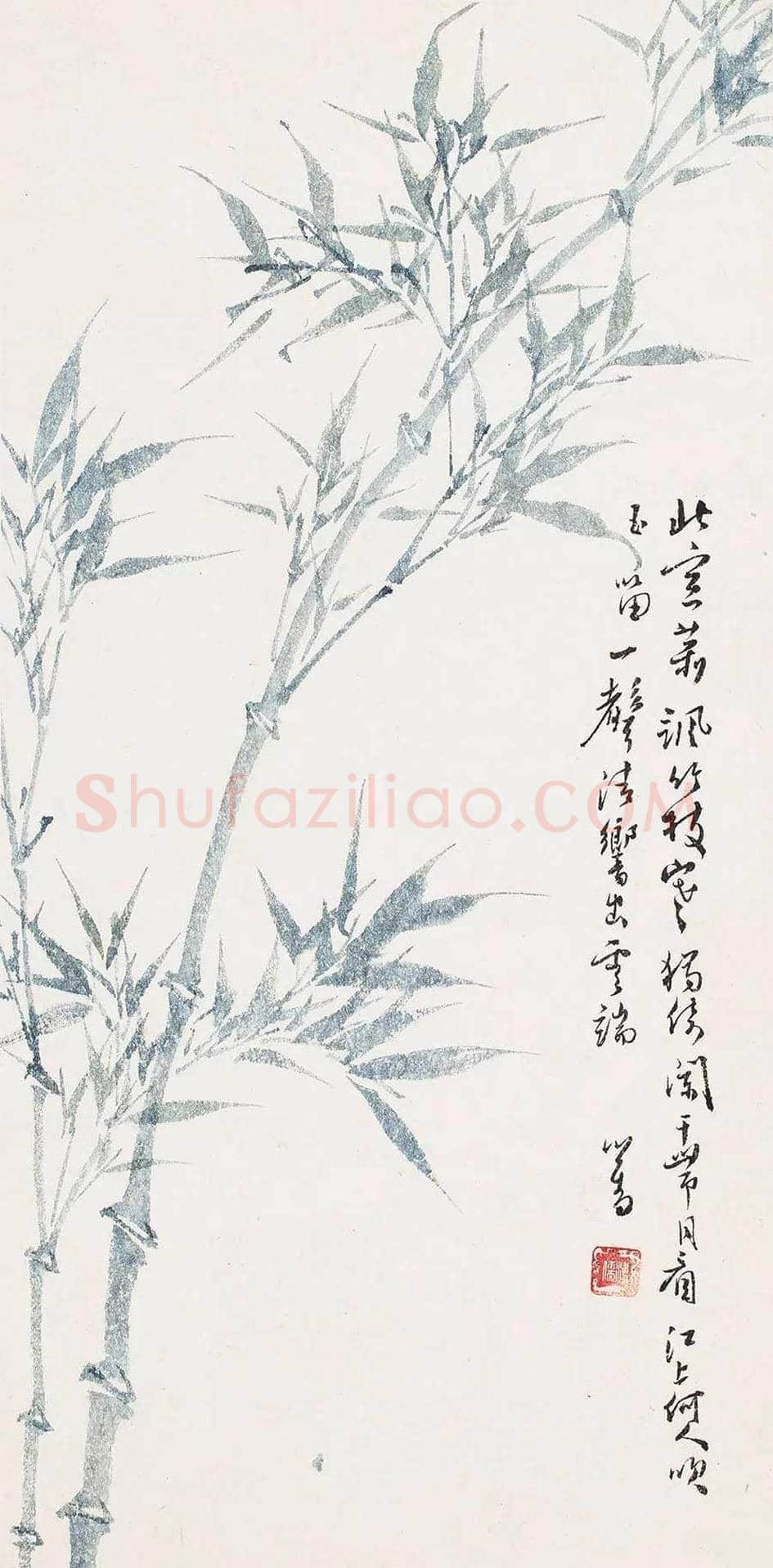 溥儒笔下的梅兰竹菊 | 书画文摘