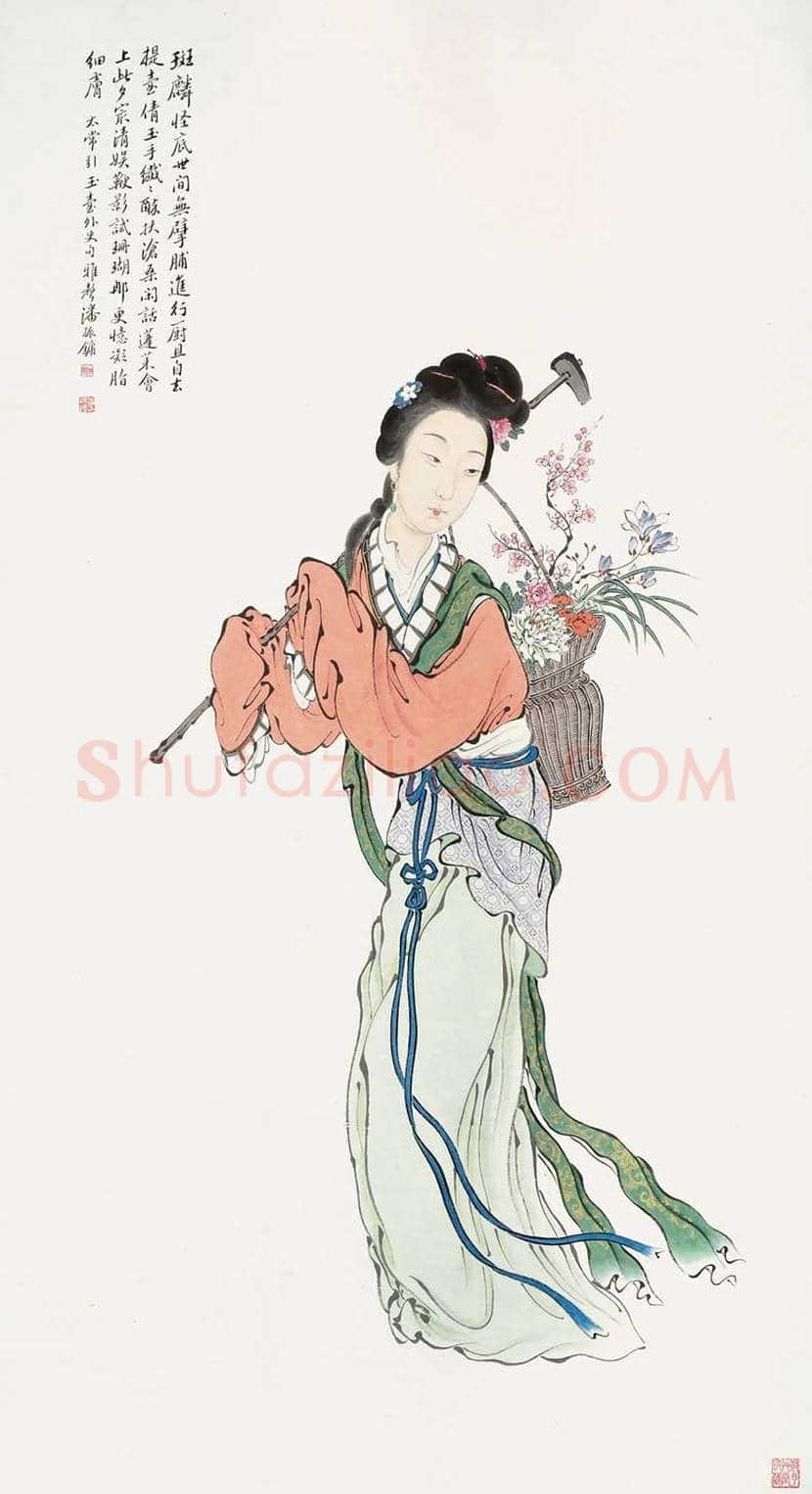 潘振镛人物画作品欣赏 | 书画知识