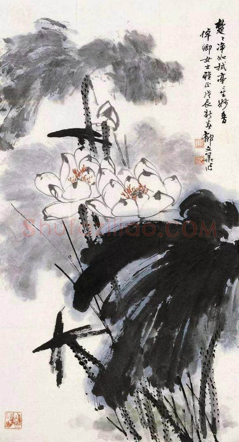 郁文华作品欣赏 | 书画资料