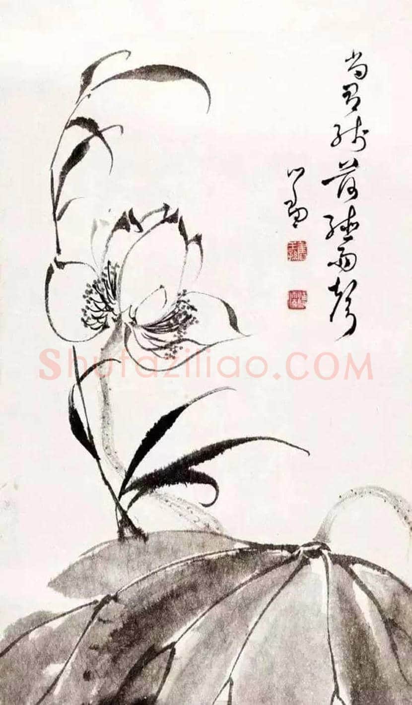 溥心畲笔下的荷花,清新脱俗! | 书画资料