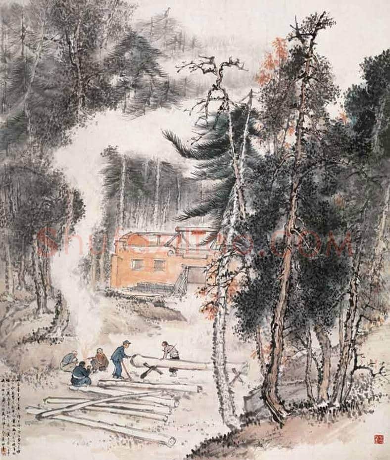石鲁作品欣赏 | 书画知识
