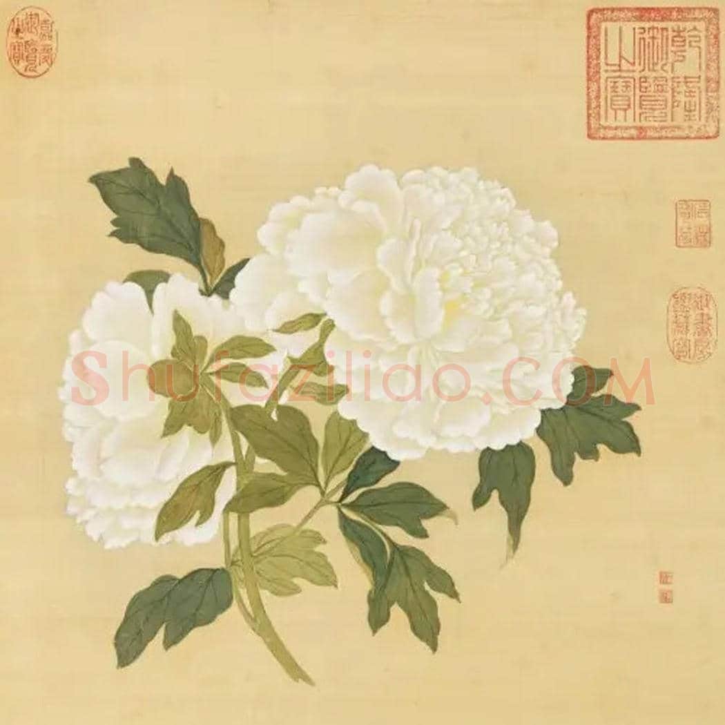 蒋廷锡《太平楼阁图》欣赏 | 书画资料
