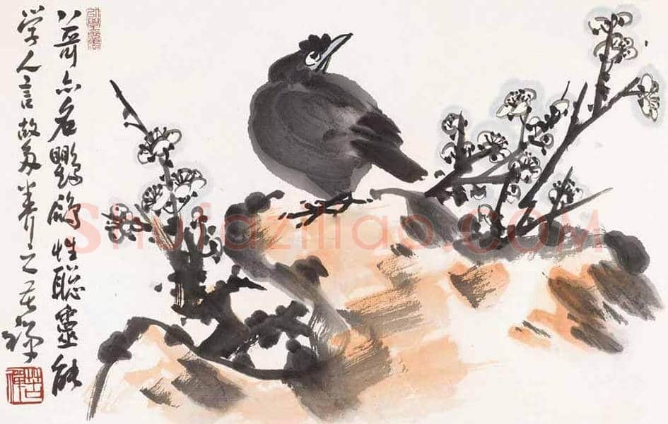 李苦禅笔下的梅兰竹菊 | 书画学堂