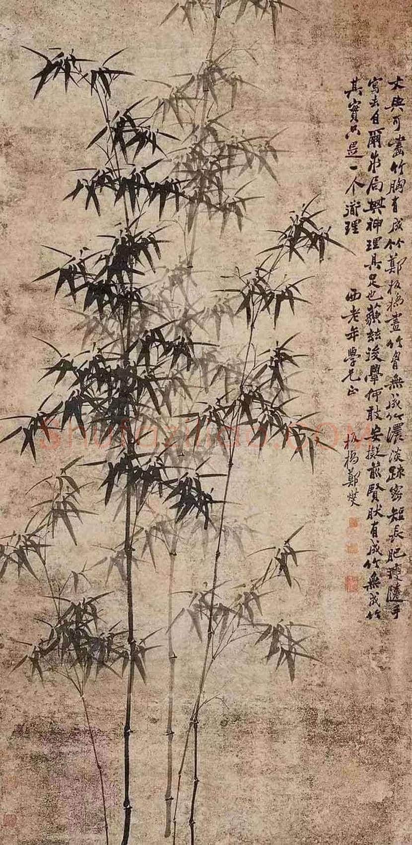 郑板桥笔下的竹子,养心又养性 | 书画科普
