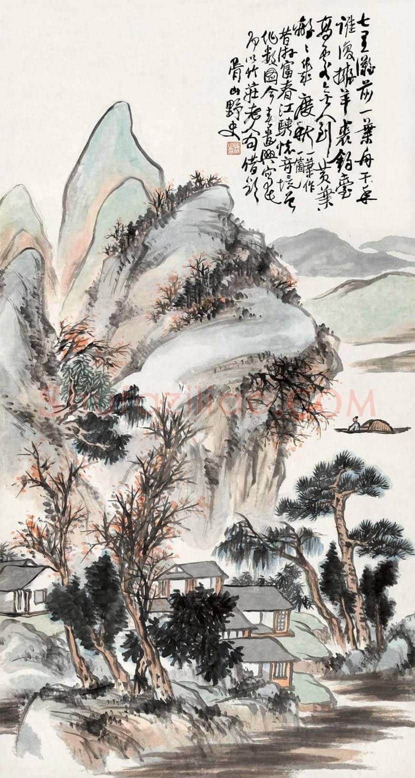 蒲华作品欣赏 | 书画资料