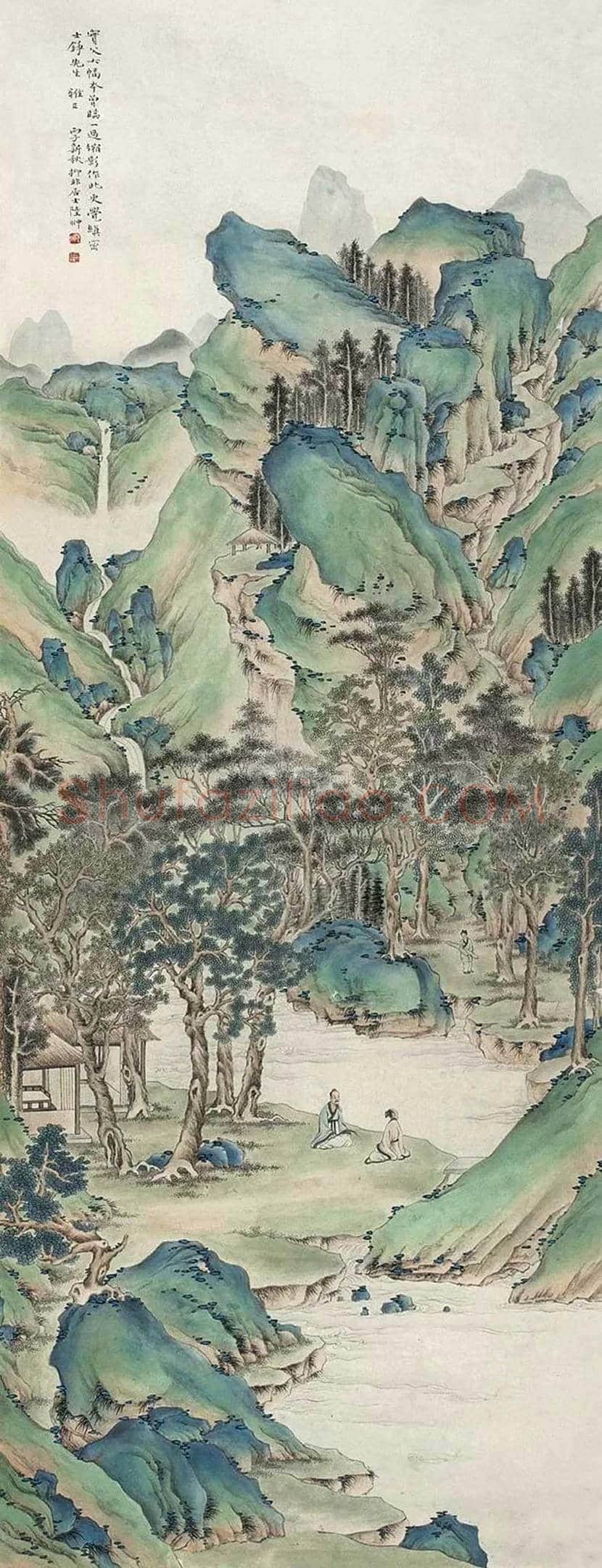 陆抑非山水画作品欣赏 | 书画资料