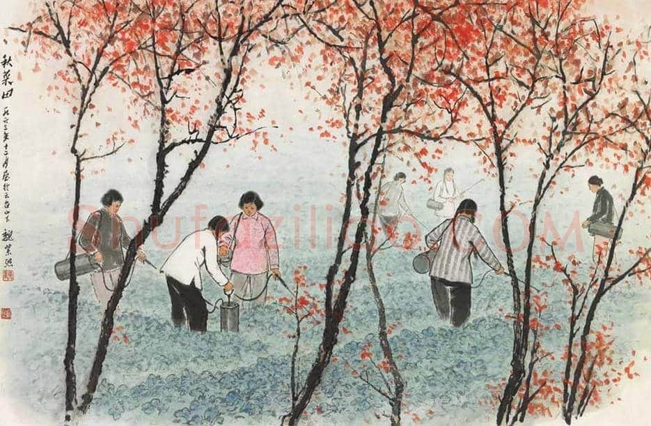 魏紫熙人物画作品欣赏 | 书画资料