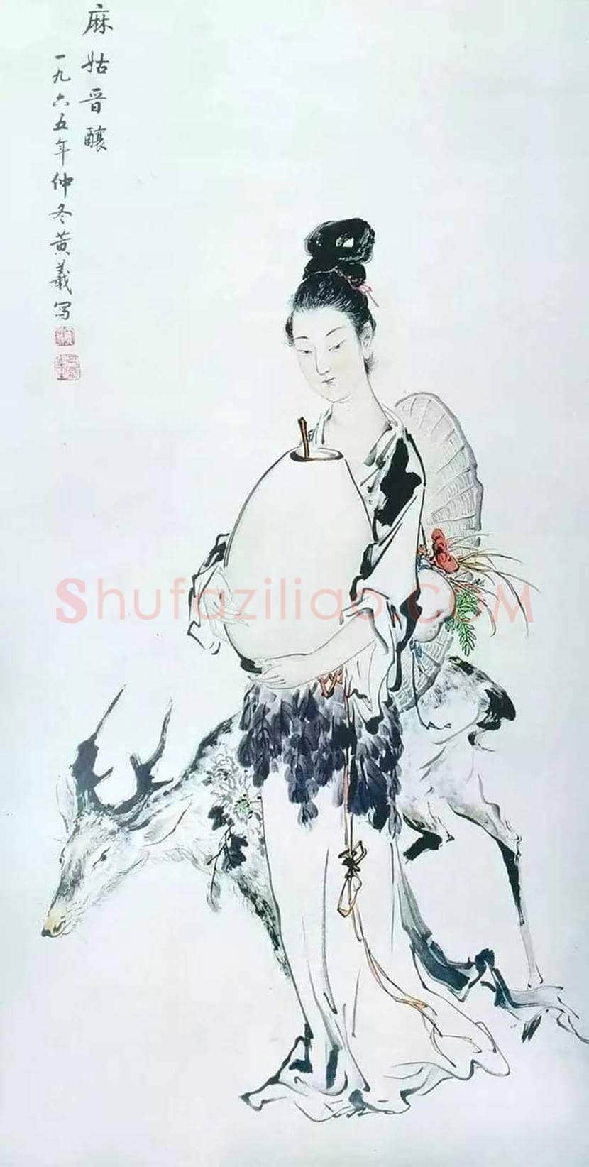 黄羲人物画作品欣赏 | 书画常识