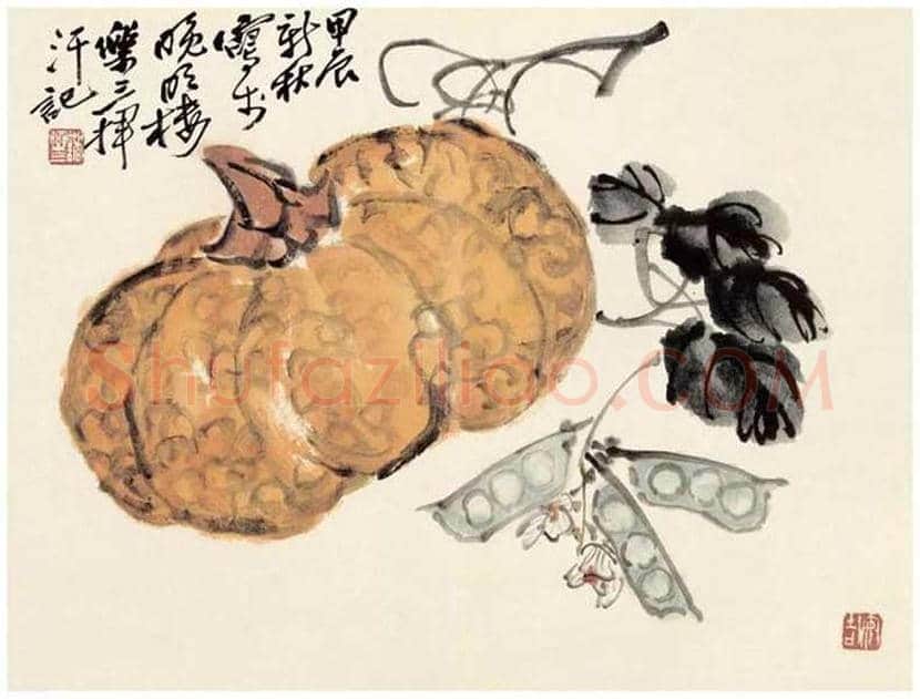 诸乐三国画作品欣赏 | 书画百科