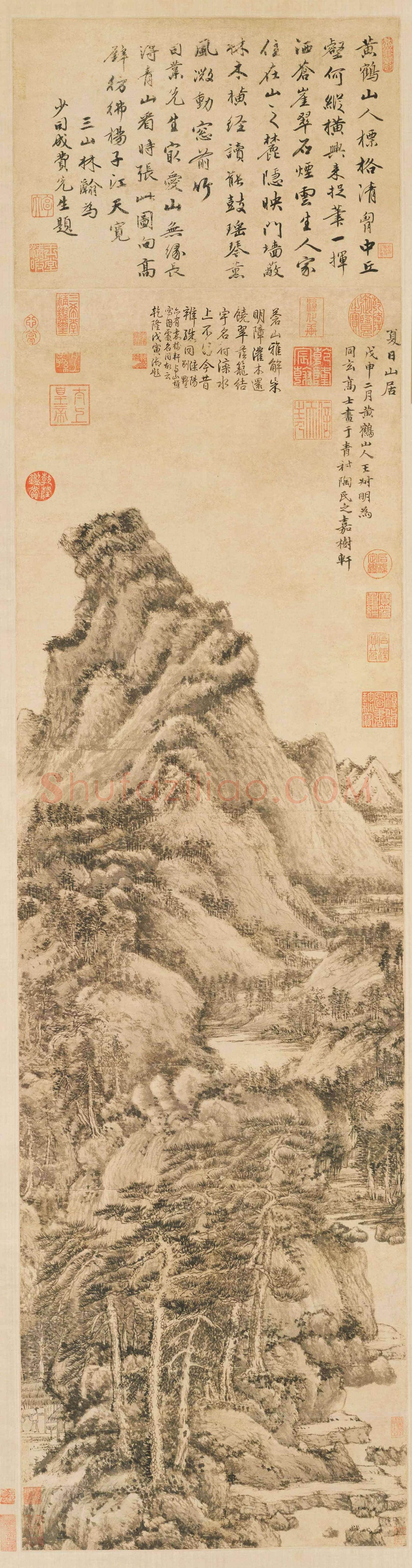 王蒙作品高清大图欣赏 | 著名国画鉴赏