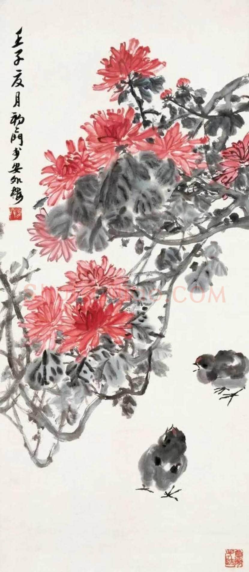 来楚生作品欣赏 | 书画资料