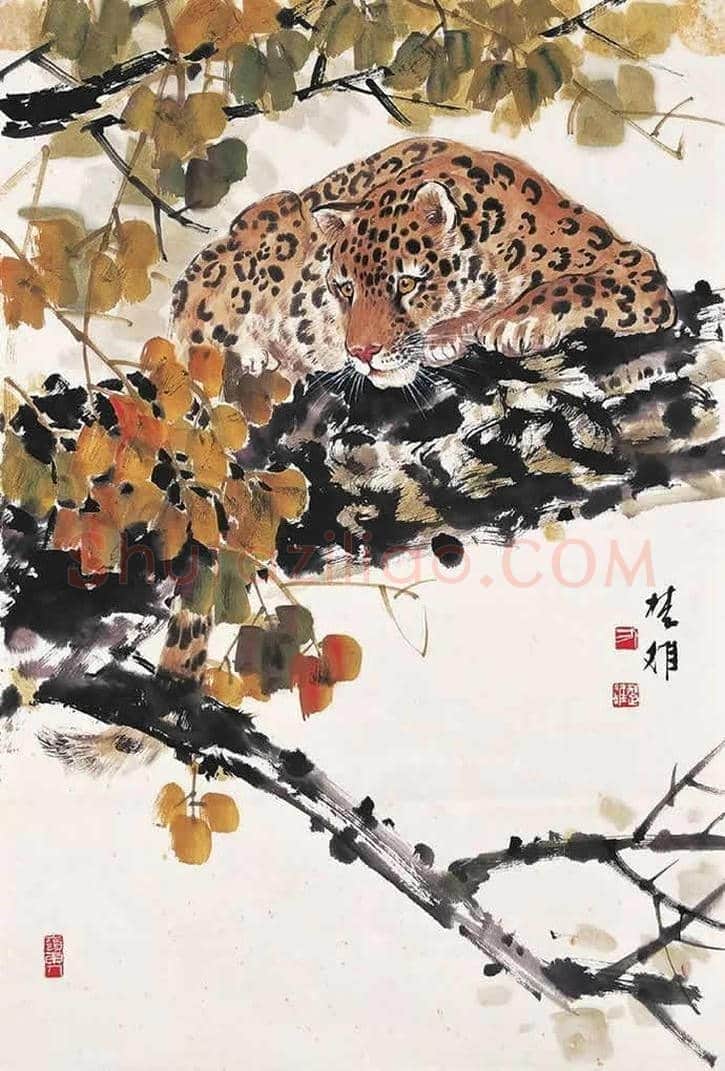 方楚雄工笔动物欣赏,很有乡土气息 | 书画资料