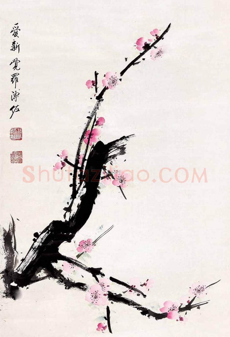 名家笔下的梅花伴您过大年！ | 书画常识