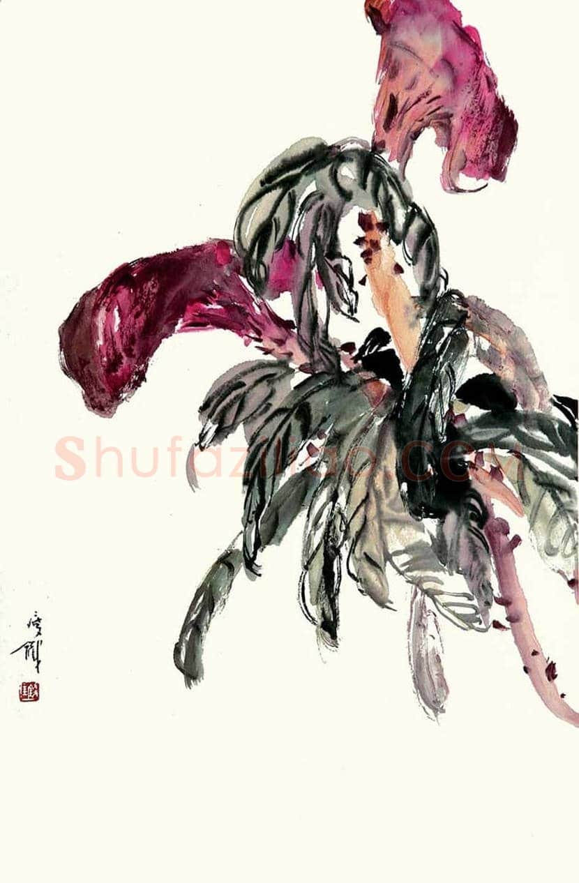钱瘦铁花鸟画作品欣赏 | 书画讲解