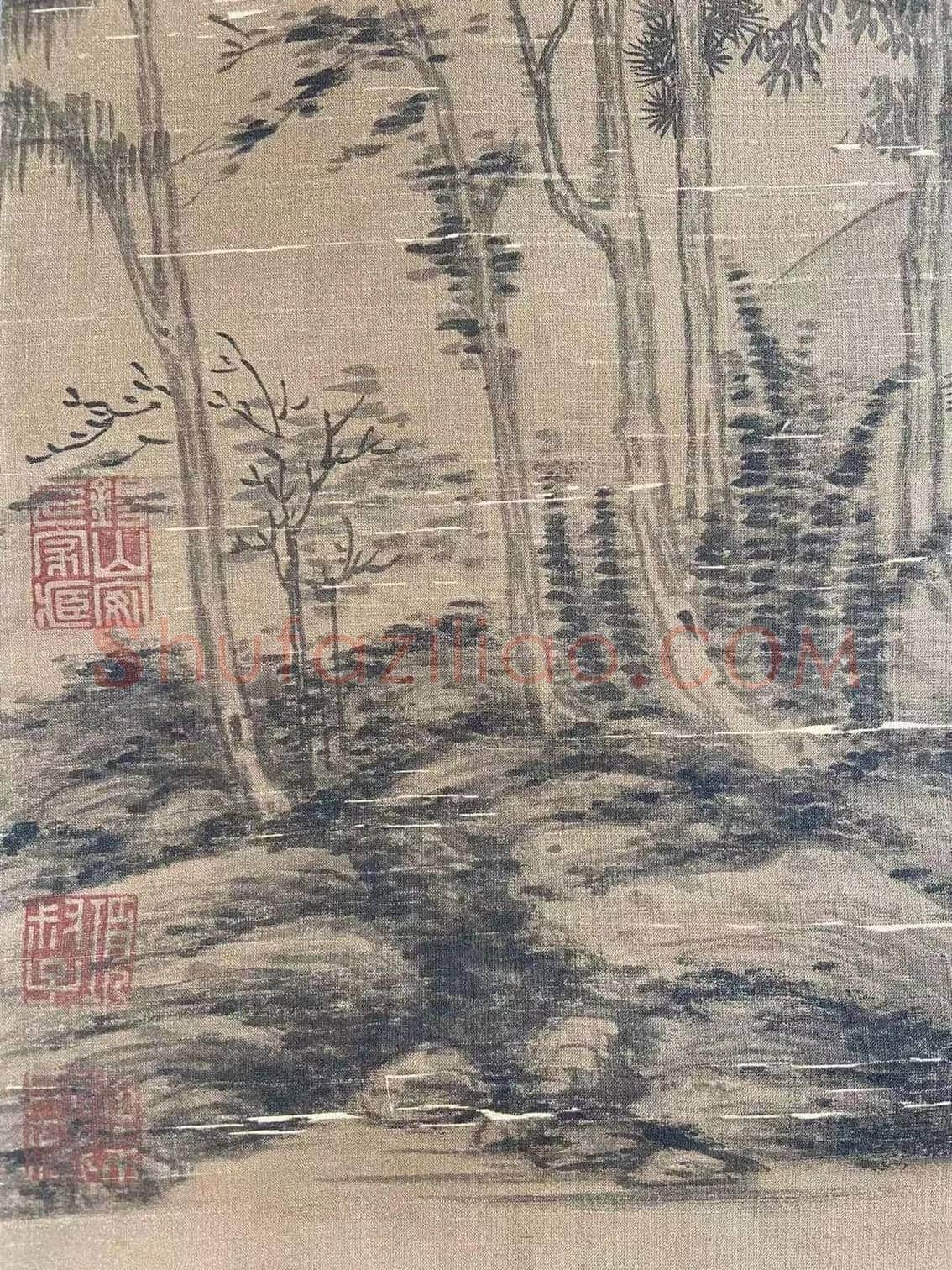 赫赫巨迹——倪瓒《林亭春霭图》递藏考略 | 国画鉴赏