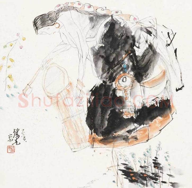 艺术家画笔下的母亲,祝母亲生日快乐! | 书画文摘