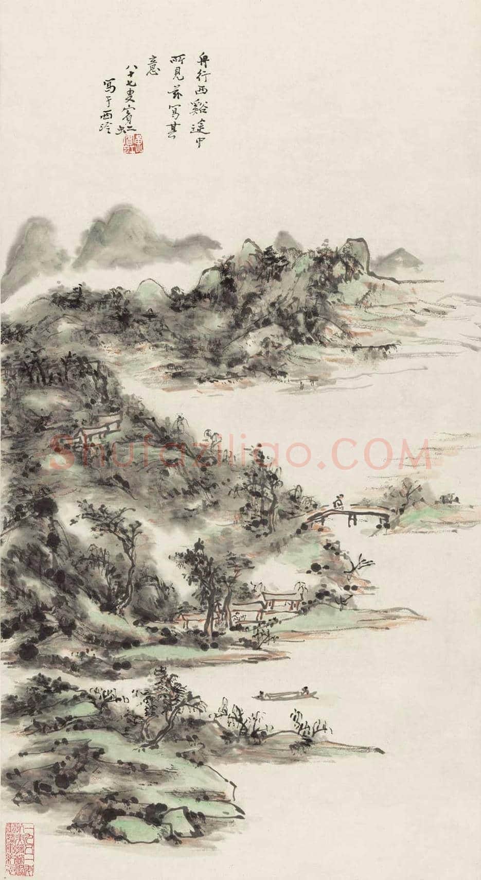 黄宾虹绘画作品欣赏 | 书画讲解