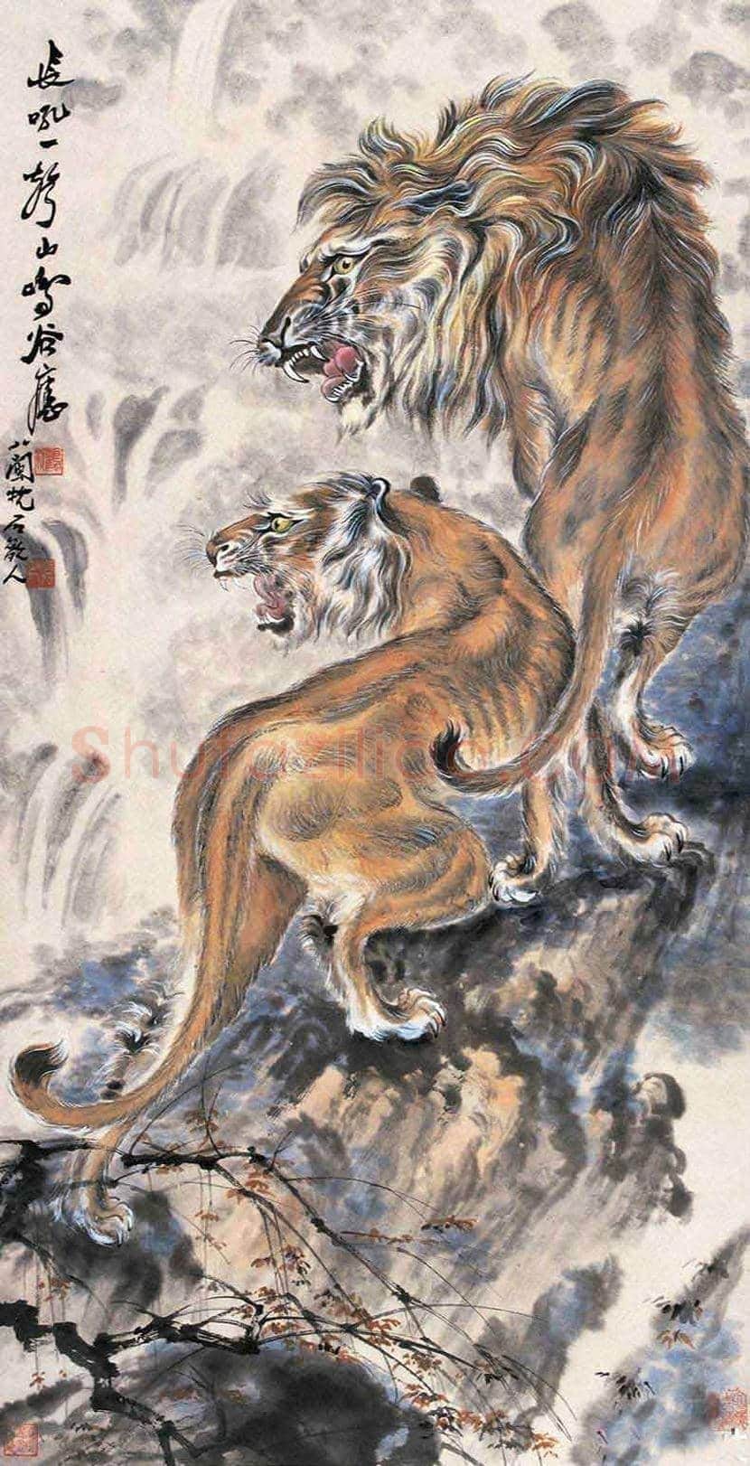 蔡鹤汀国画作品欣赏 | 书画文摘