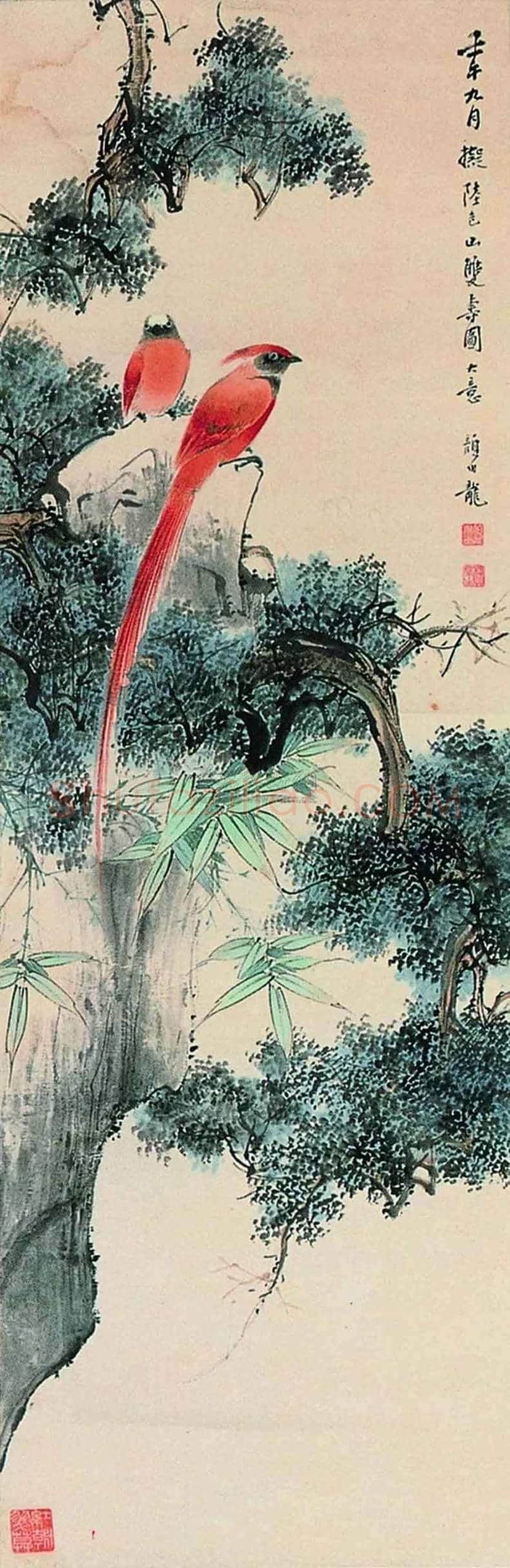 颜伯龙作品欣赏 | 书画知识