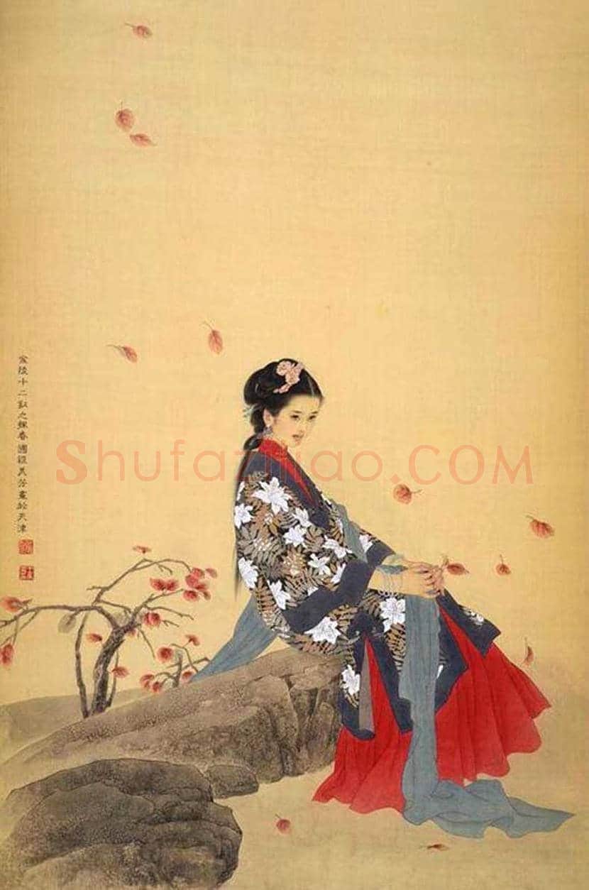 赵国经、王美芳工笔人物《金陵十二钗》欣赏 | 书画科普