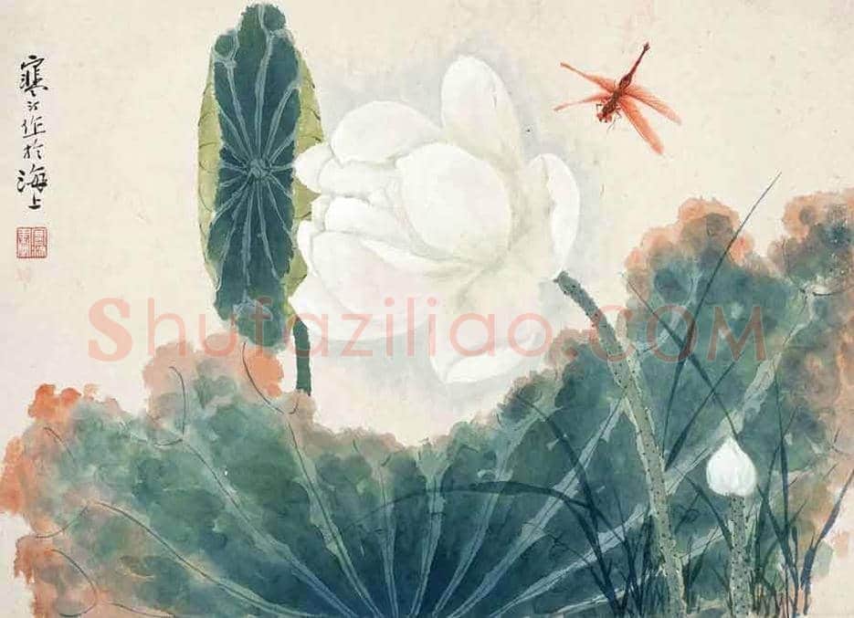 江寒汀荷花作品欣赏 | 书画讲解