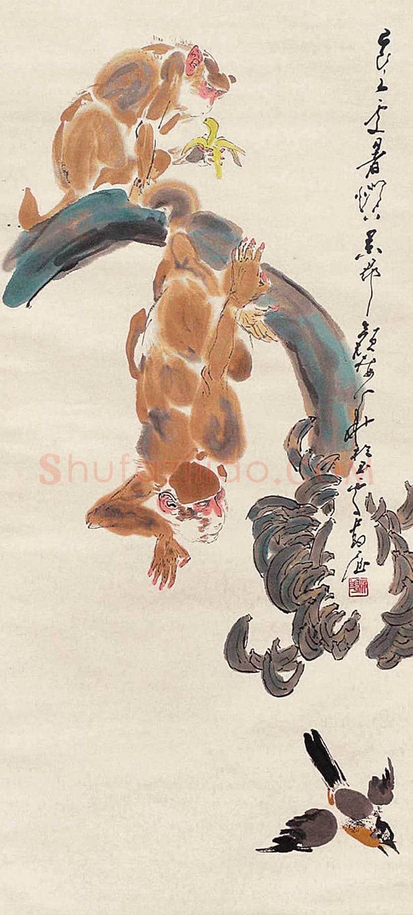 颜梅华花鸟作品欣赏 | 书画知识