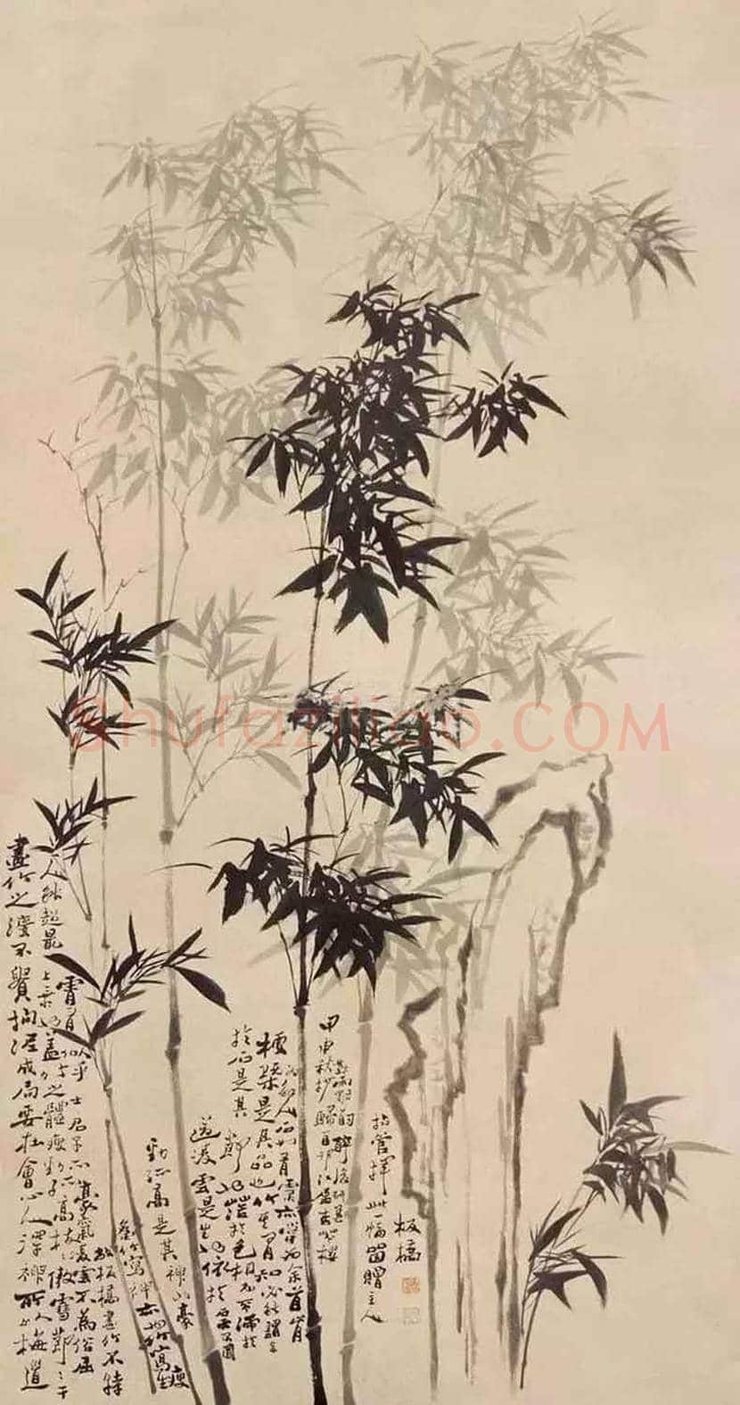 郑板桥笔下的竹子,养心又养性 | 书画科普