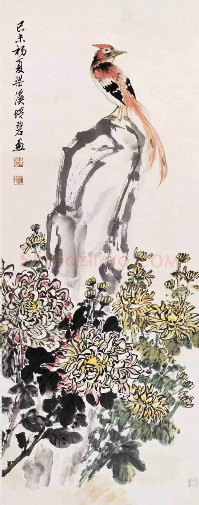 近现代名家画菊48幅！（值得收藏） | 书画知识