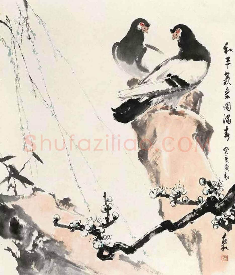 蒋兆和花鸟画作品欣赏 | 书画科普