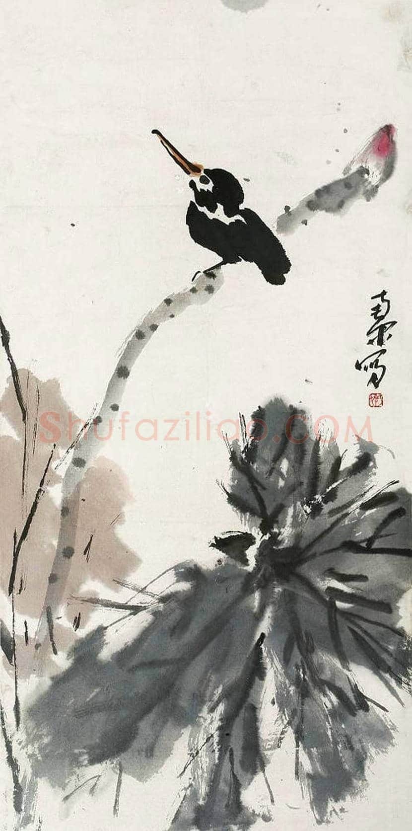 陈子庄花鸟画作品欣赏 | 书画学堂