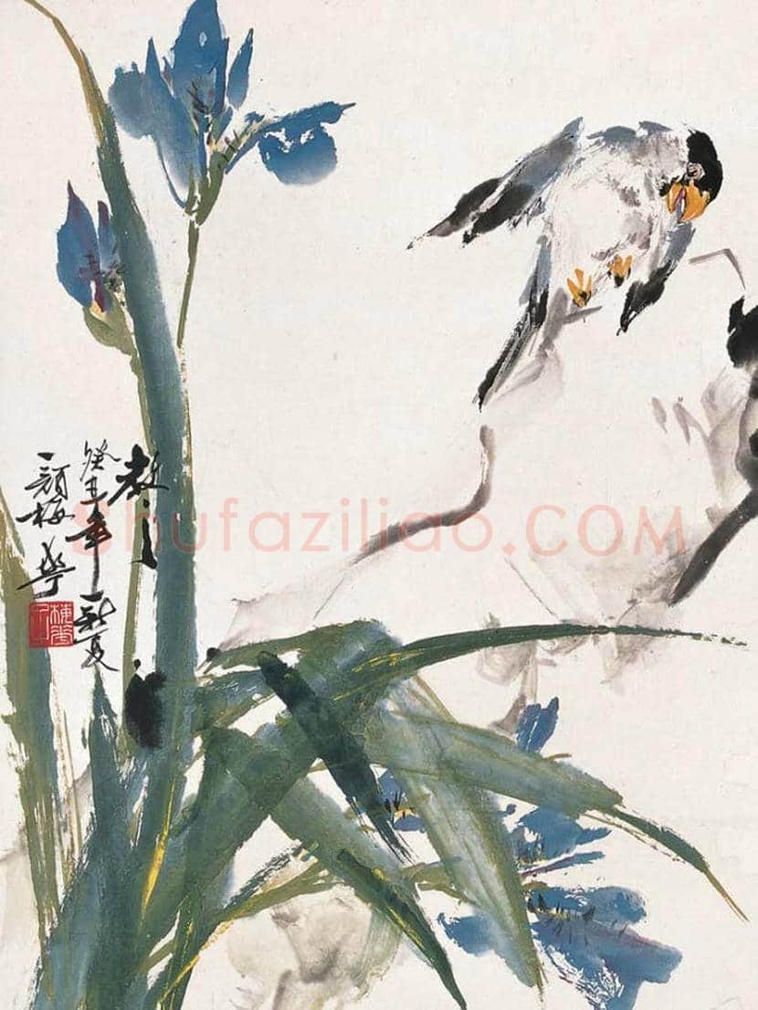 颜梅华花鸟作品欣赏 | 书画知识