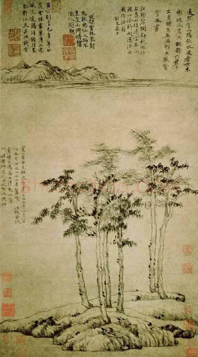 美到骨子里的极简主义中国画风！ | 书画学堂