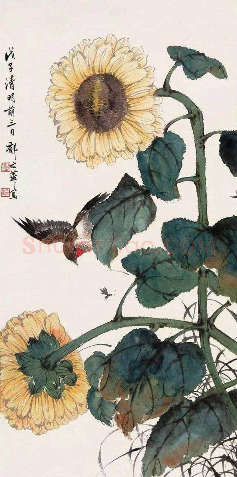 郁文华作品欣赏 | 书画资料