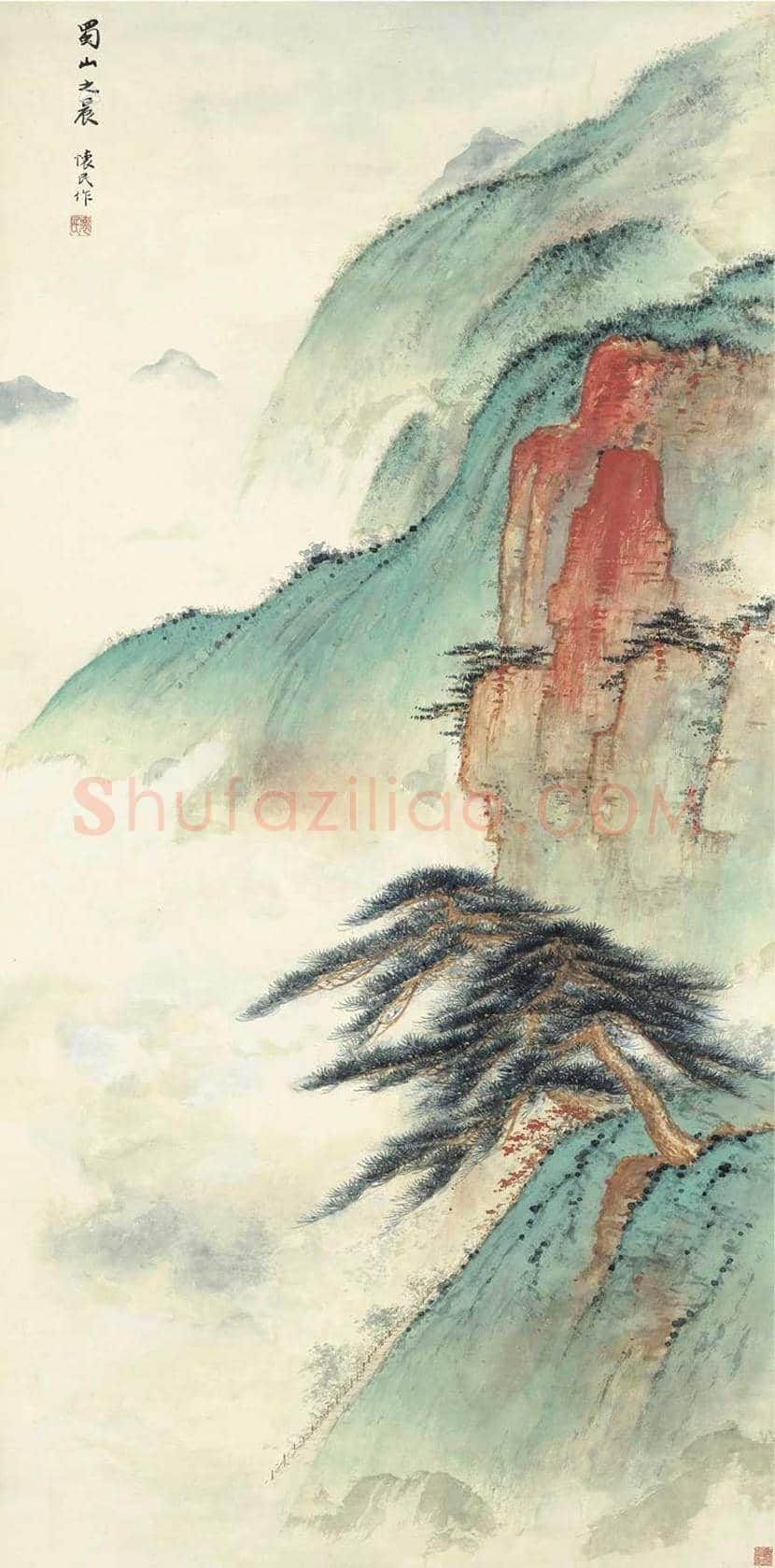 周怀民山水画作品欣赏 | 书画科普