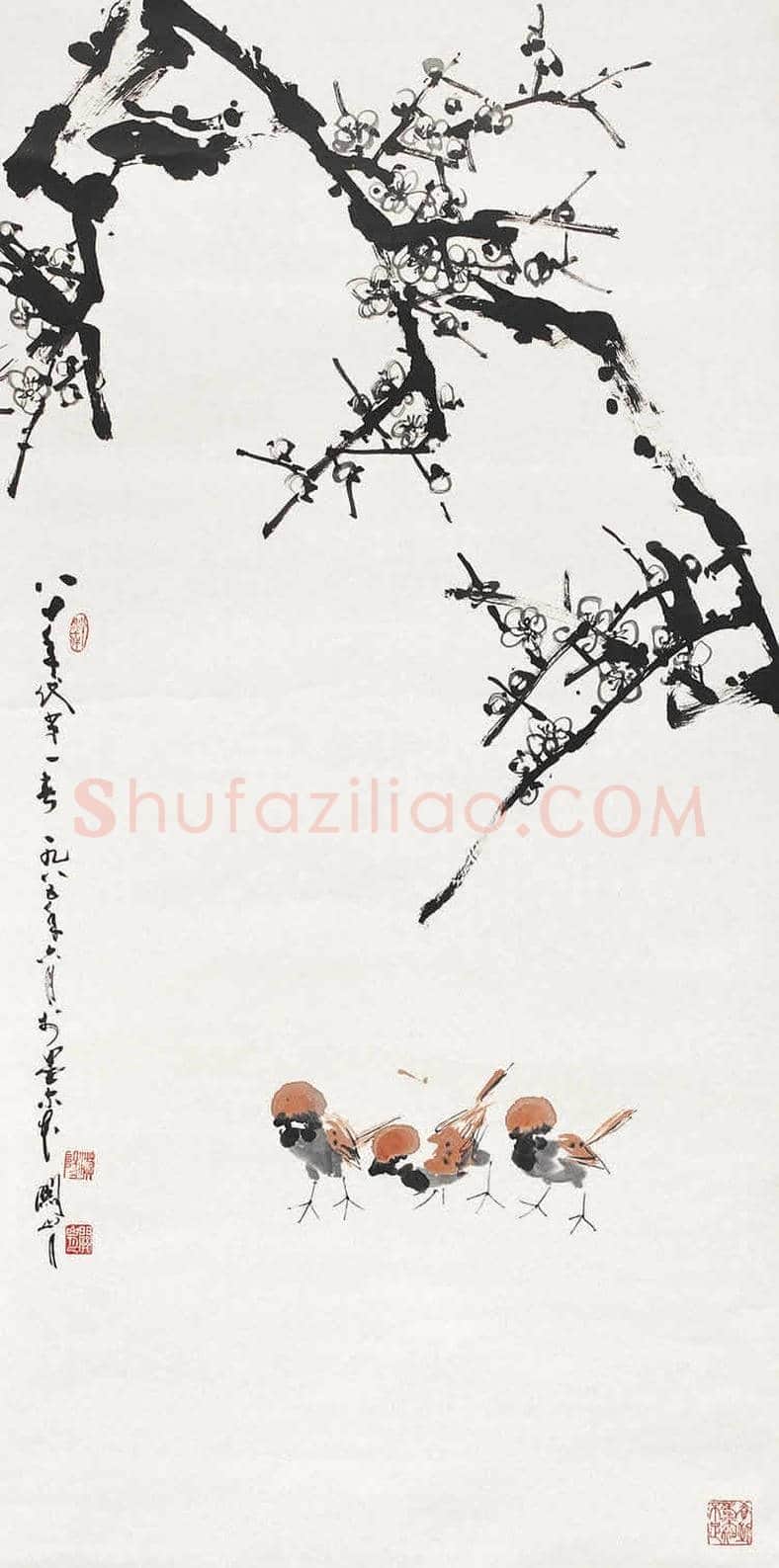 关山月花鸟画图赏 | 书画知识