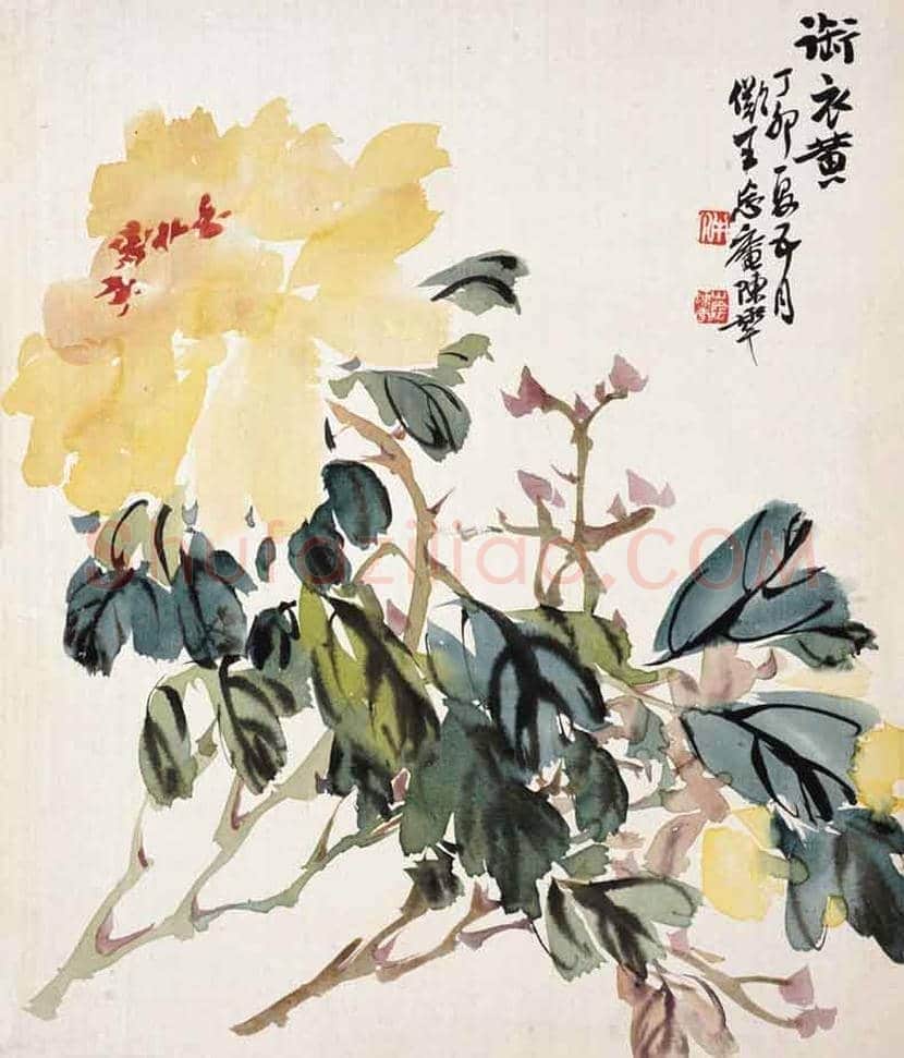 陈半丁花鸟作品欣赏 | 书画文摘