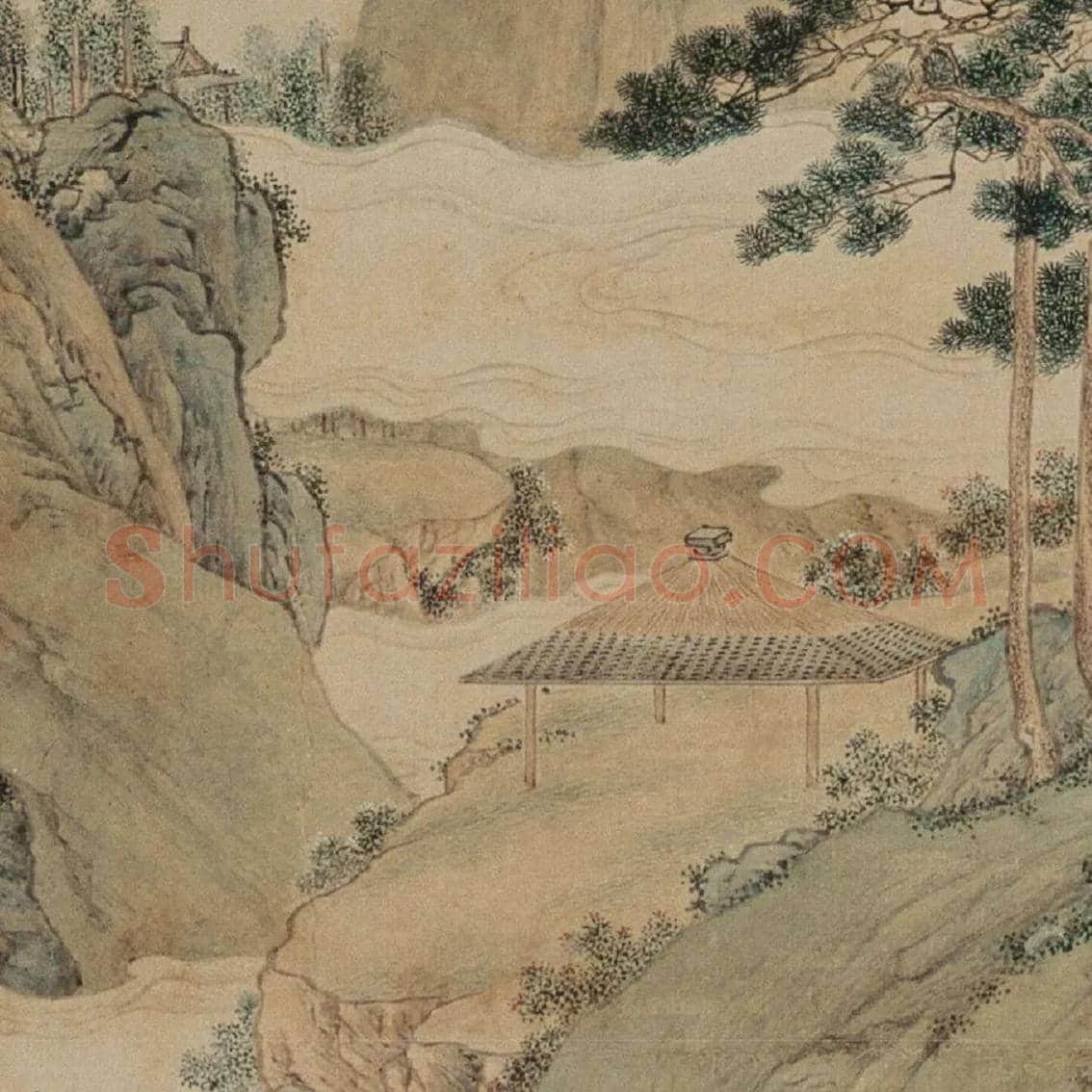 仇英·仙山与桃源 | 书画文摘