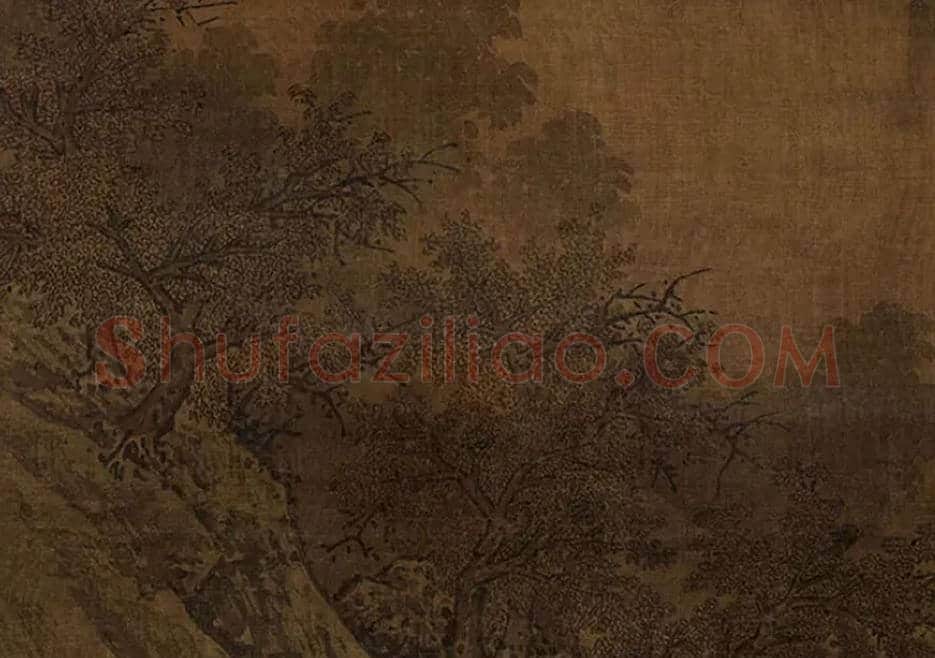 萧照《秋山红树图》欣赏 | 书画常识
