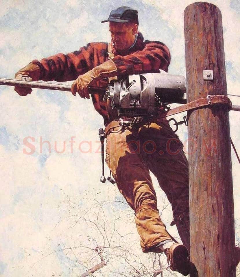 美国插画师|诺曼·洛克威尔作品欣赏 | 书画科普