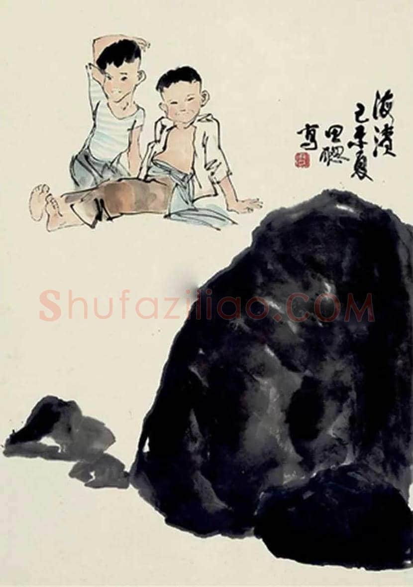 周思聪人物画作品欣赏 | 书画讲解