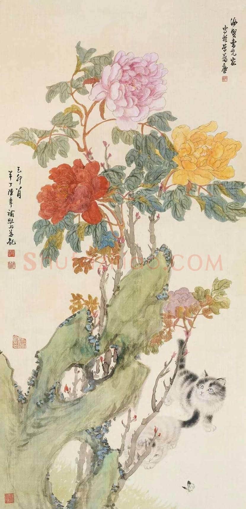 曹克家画猫作品欣赏 | 书画学堂