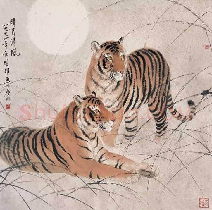 方楚雄工笔动物欣赏,很有乡土气息 | 书画资料
