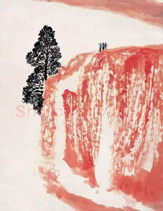 石鲁山水画作欣赏，撼人心魄！ | 书画讲解