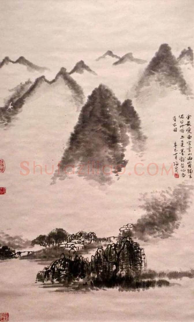 刘海粟字画欣赏 | 书画科普