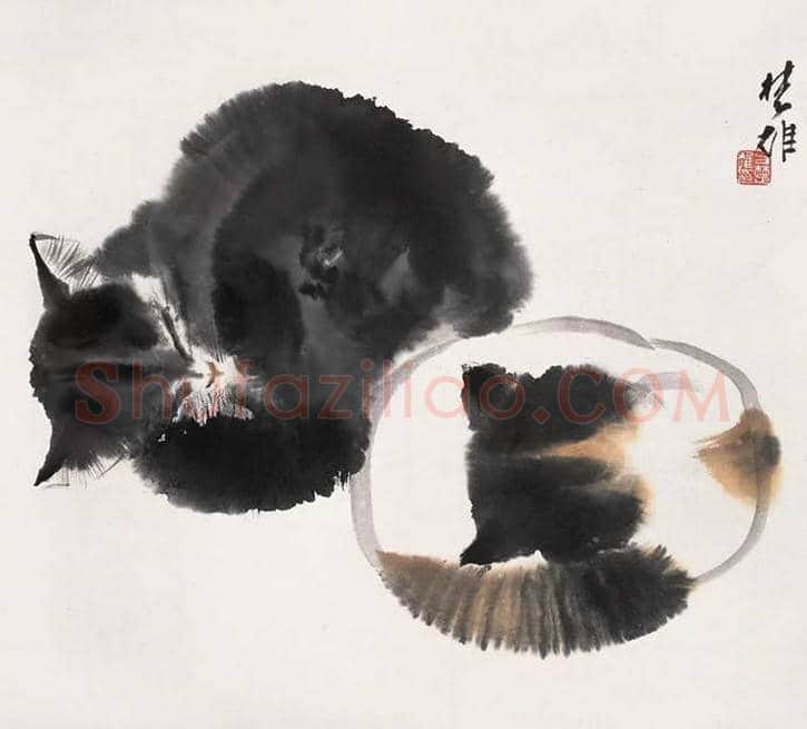 方楚雄工笔动物欣赏,很有乡土气息 | 书画资料